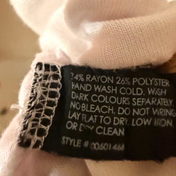 Club Monaco Ivory Textured Ruffle Tank Top – Size M/M - Picture 5 of 6